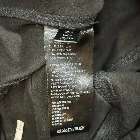 Free People Midnight Vegan Suede Skinny Pants leggings size SMALL - Picture 8 of 10